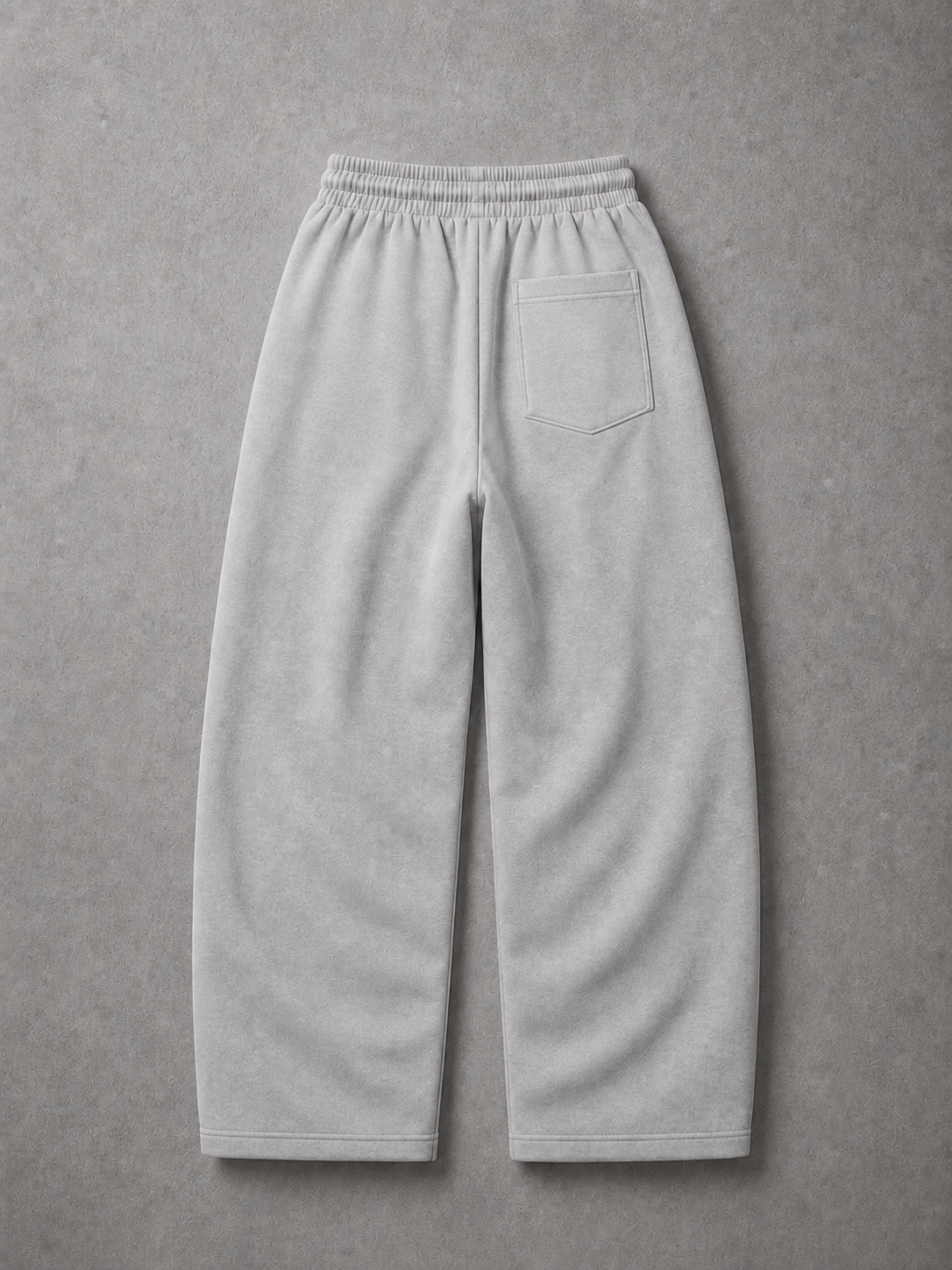 VII Wide Leg French Terry Pants – Off White
