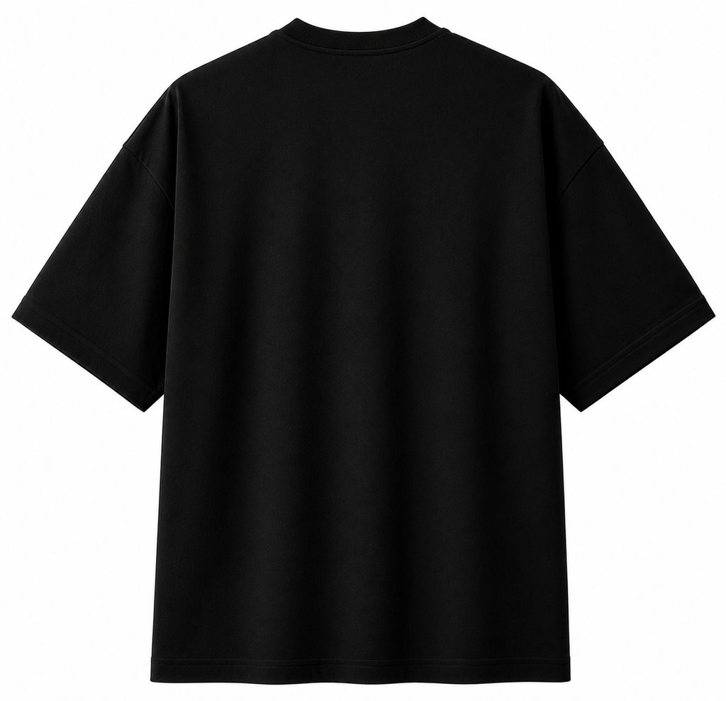 Minimalist Line-Art Oversized Tee | VII